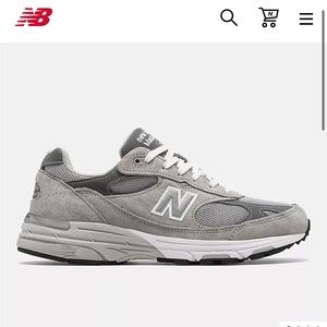 New Balance Women’s MADE in USA 993 Core Grey